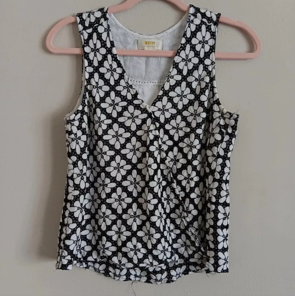 Anthropologie Maeve Coralie Wrap Top